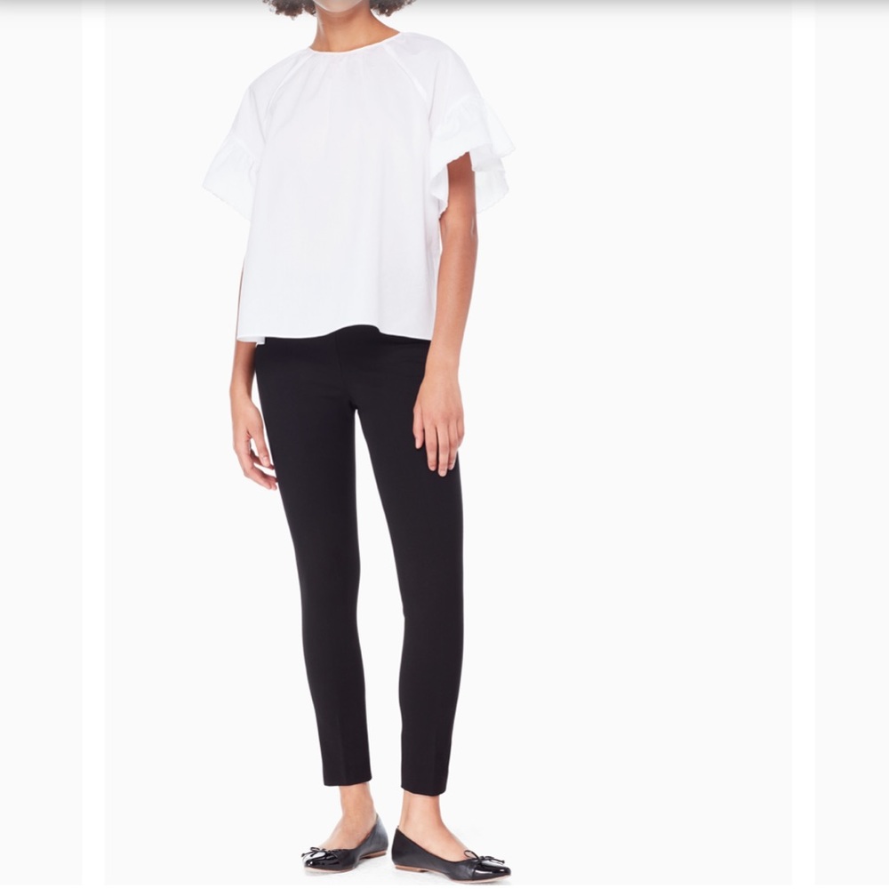 Kate Spade NY bi-stretch slim pant - Black